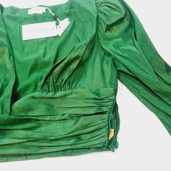 Lovers and Friends Michie Top in Emerald Green XS - Picture 11 of 11